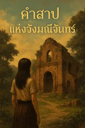 ปกนิยาย คำสาปแห่งวังมณีจันทร์