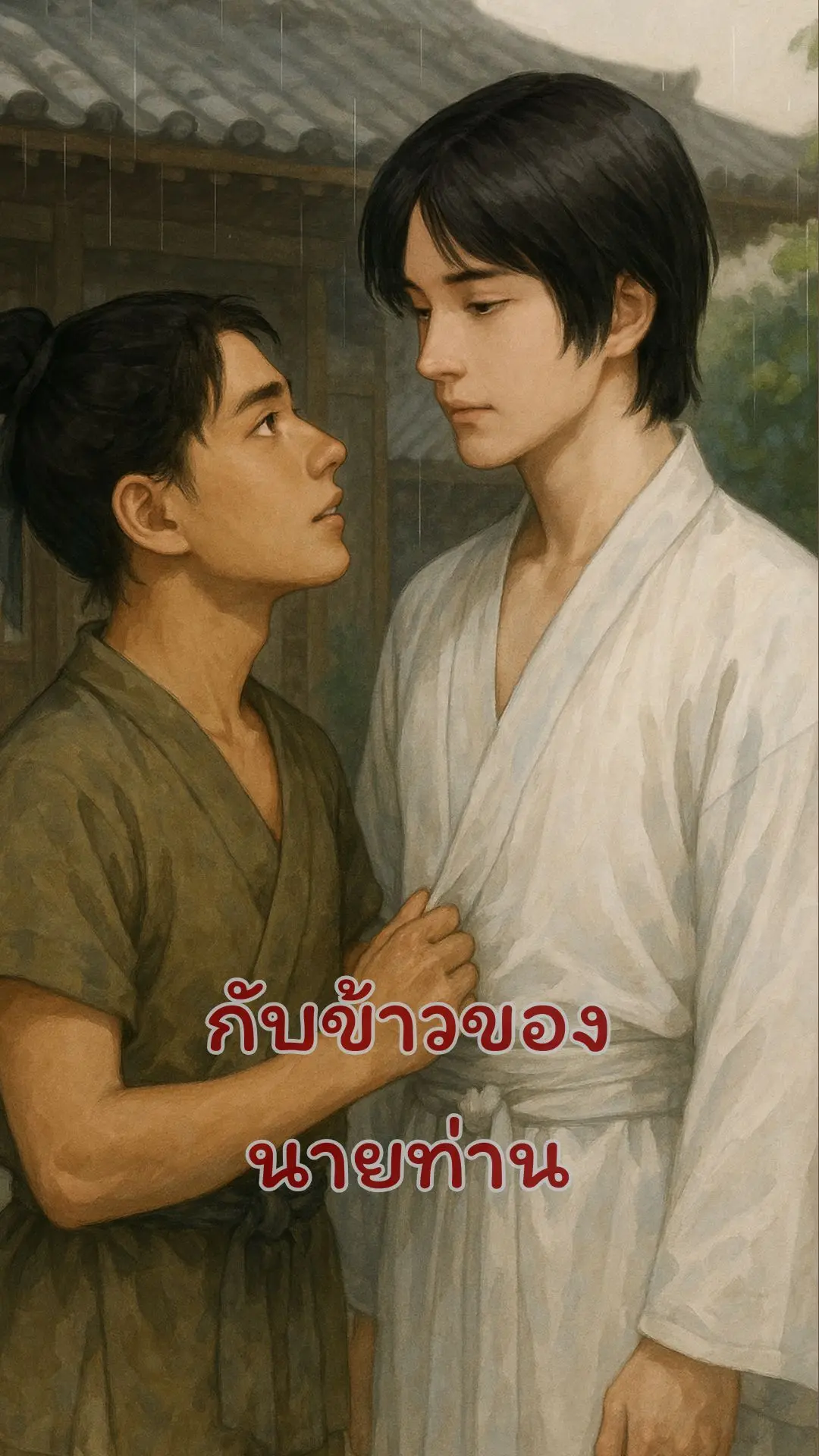 ปกนิยาย กับข้าวของนายท่าน