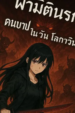 ปกนิยาย ฝ่ามิตินรกปีศาจพร้อมกับคนบาปในวันโลกาวินาศ