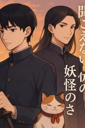 ปกนิยาย "เสียงกระซิบของโยไคที่ไม่มีใครได้ยิน"