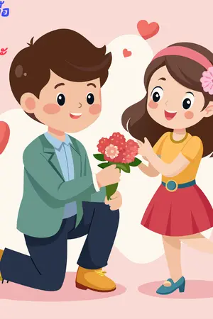 ปกนิยาย ยัยเด็กดื้อของนายวิศวะ (แอม&ดิว)​