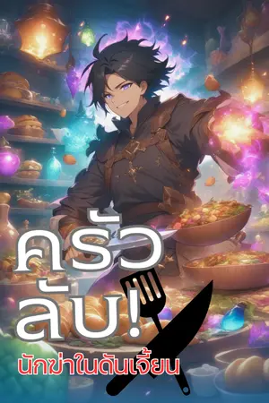 ปกนิยาย ครัวลับ!นักฆ่าในดันเจี้ยน