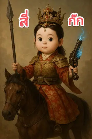 ปกนิยาย สี่ก๊ก (ย้อนเวลาป่วนสามก๊ก)