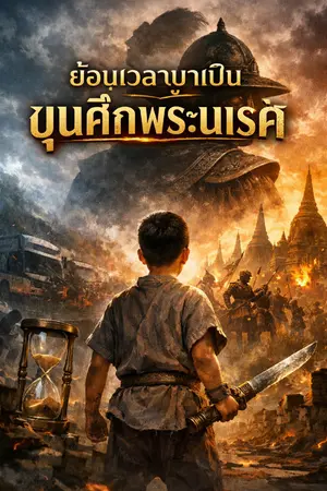 ปกนิยาย ย้อนเวลามาเป็นขุนศึกพระนเรศ