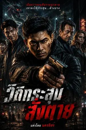 ปกนิยาย วิถีกระสุน สั่งตาย
