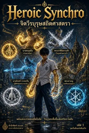 ปกนิยาย Heroic Synchro: จิตวีรบุรุษสถิตศาสตรา