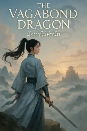 ปกนิยาย มังกรไร้สำนัก (The Vagbon Dragon)