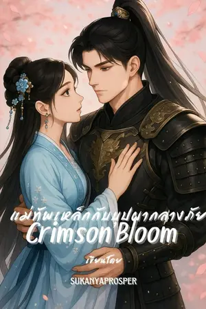 ปกนิยาย แม่ทัพเหล็กกับบุปผากลางภัย [ Crimson Bloom ] 2025 (2 ตอนจบ)