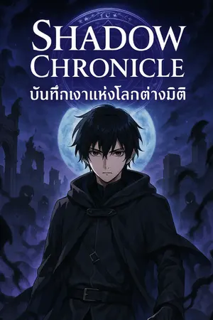 ปกนิยาย บันทึกเงาแห่งโลกต่างมิติ