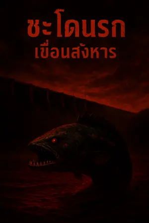 ปกนิยาย ชะโดนรก เขื่อนสังหาร