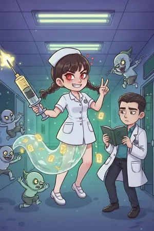 ปกนิยาย พยาบาลจบใหม่ร้ายไม่ใช่เล่น