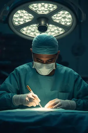 ปกนิยาย The Surgeon from Room Zero หมอผ่าตัดจากห้องหมายเลข