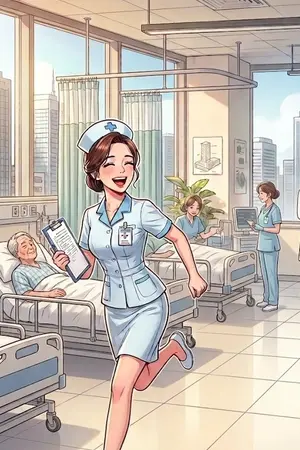 ปกนิยาย พยาบาลจบใหม่ร้ายไม่ใช่เล่น