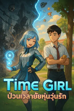 ปกนิยาย Time Girl – ป่วนเวลายัยหุ่นวุ่นรัก