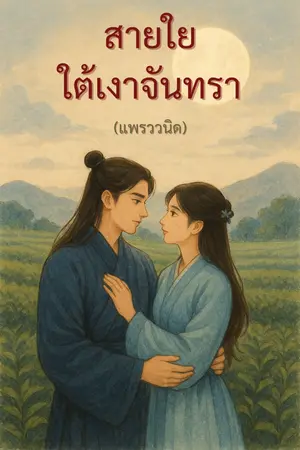 ปกนิยาย สายใยใต้เงาจันทรา