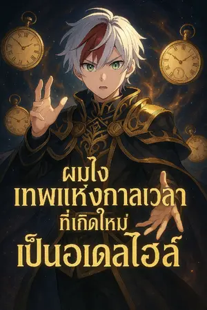 ปกนิยาย ผมไงเทพแห่งกาลเวลาที่เกิดใหม่เป็นอเดลไฮล์!