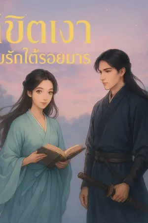 ปกนิยาย ลิขิตเงา สืบรักใต้เงามาร