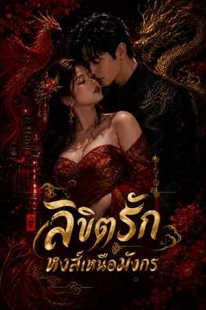 ปกนิยาย ลิขิตรักหงส์เหนือมังกร