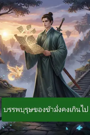 ปกนิยาย บรรพบุรุษของข้ามั่งคงเกินไป