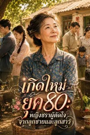 ปกนิยาย เกิดใหม่ยุค 80: หญิงชราผู้ตัดใจจากลูกชายและลูกสาว