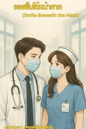 ปกนิยาย รอยยิ้มใต้หน้ากาก (Smile Beneath the Mask)