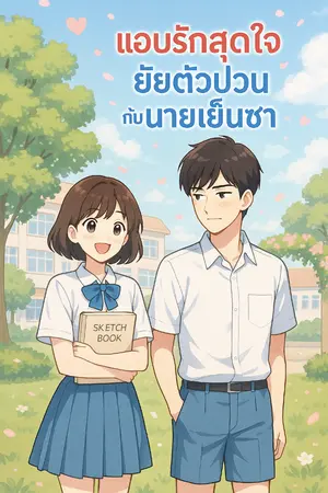 ปกนิยาย แอบรักสุดใจ ยัยตัวป่วนกับนายเย็นชา