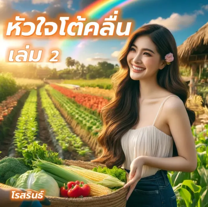 ปกนิยาย หัวใจโต้คลื่น เล่ม 2
