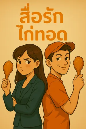 ปกนิยาย สื่อรักไก่ทอด