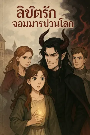 ปกนิยาย ลิขิตรักจอมมารป่วนโลก(มีอีบุ๊ก)