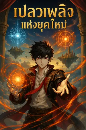 ปกนิยาย เกิดใหม่พร้อมระบบเปลวเพลิงเทพ