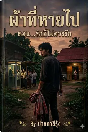 ปกนิยาย ผ้าที่หายไป