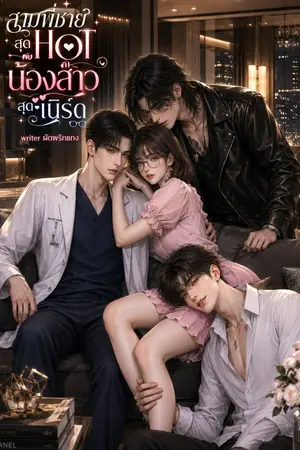 ปกนิยาย สามพี่ชายสุดhotกับน้องสาวสุดเนิร์ด