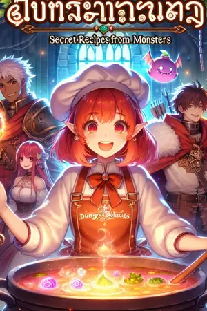 ปกนิยาย ดันเจี้ยนรสเด็ด: สูตรลับจากมอนสเตอร์