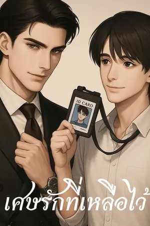 ปกนิยาย เศษรักที่เหลือไว้