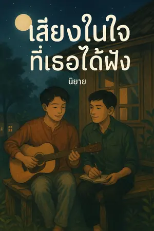ปกนิยาย เสียงในใจที่เธอได้ฟัง