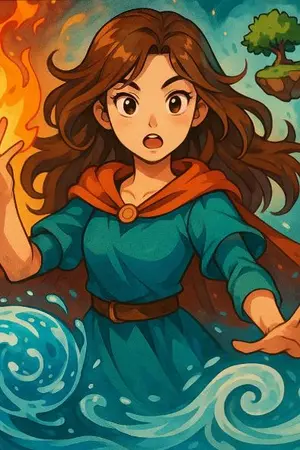 ปกนิยาย The Elemental Secret