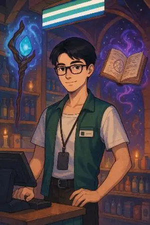 ปกนิยาย พนักงานพาร์ตไทม์ร้านสะดวกซื้อในต่างโลก