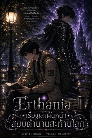 ปกนิยาย Erthania: เรื่องเล่าพันหน้า สยบตำนานสะท้านโลก