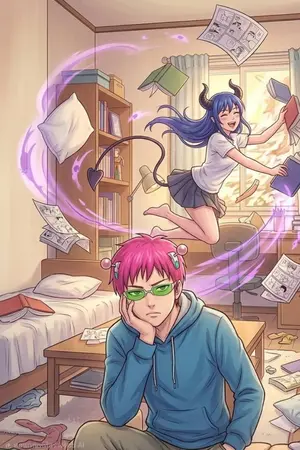 ปกนิยาย The Disastrous Holiday of Saiki K. : เมื่อซัคคิวบัสกลายเป็นเธอ