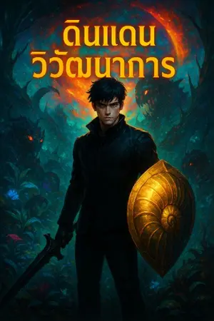 ปกนิยาย ดินแดนวิวัฒนาการ