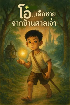 ปกนิยาย โอ๋..เด็กชายจากบ้านศาลเจ้า
