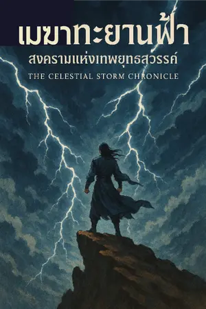 ปกนิยาย เมฆาทะยานฟ้า : สงครามแห่งเทพยุทธสวรรค์