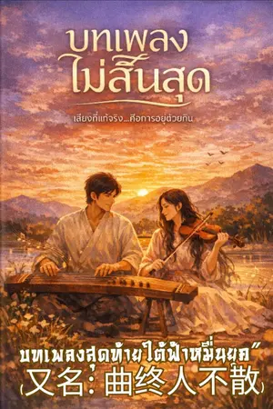ปกนิยาย “บทเพลงสุดท้ายใต้ฟ้าหมื่นยุค”