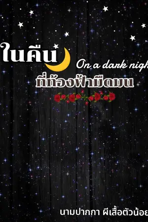 ปกนิยาย ในคืนที่ท้องฟ้ามืดมน🌙