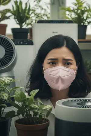 ปกนิยาย ฝุ่นนี้...พี่ขอเซย์โน! (แต่ชีวิตไม่เคยเซย์เยส)