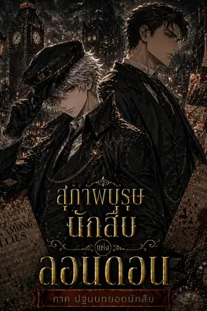 ปกนิยาย สุภาพบุรุษนักสืบแห่งลอนดอน