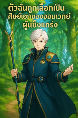 ปกนิยาย ตัวฉันถูกเลือกเป็นศิษย์เอกของจอมเวทย์ผู้แข็งแกร่ง