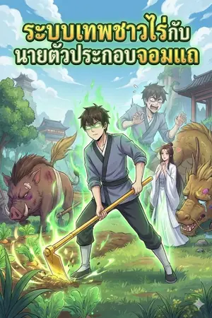 ปกนิยาย ระบบเทพชาวไร่กับนายตัวประกอบจอมแถ