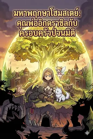 ปกนิยาย มหาพฤกษาโฮมสเตย์