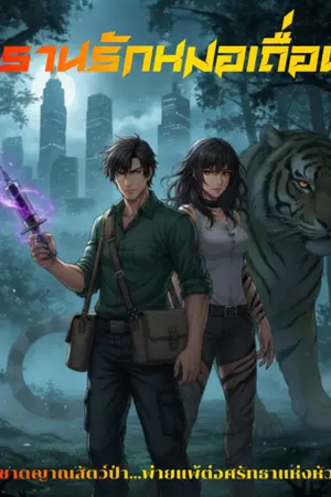 ปกนิยาย พรานรักหมอเถือน